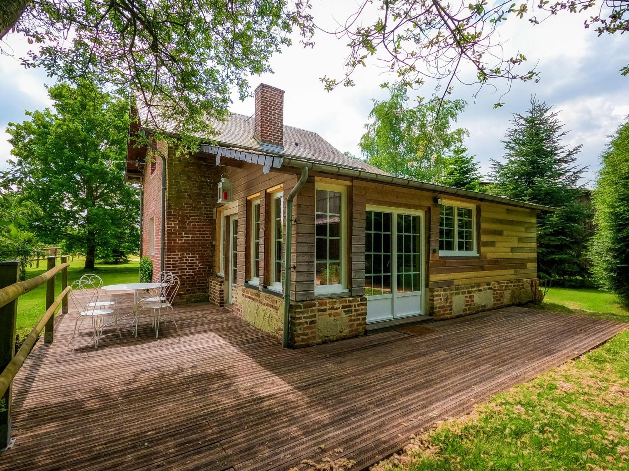 La Maison De L'Etang Manerbe Kültér fotó